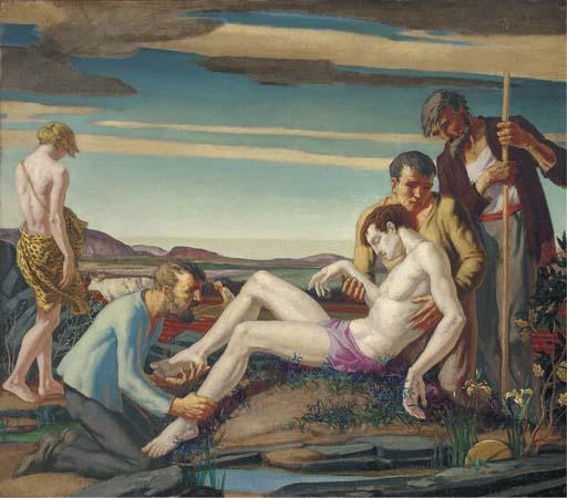 Harry Morley, A.R.A, V.P.R.W.S. - The Death of Hyacinth