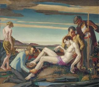 Harry Morley, A.R.A, V.P.R.W.S. - The Death of Hyacinth