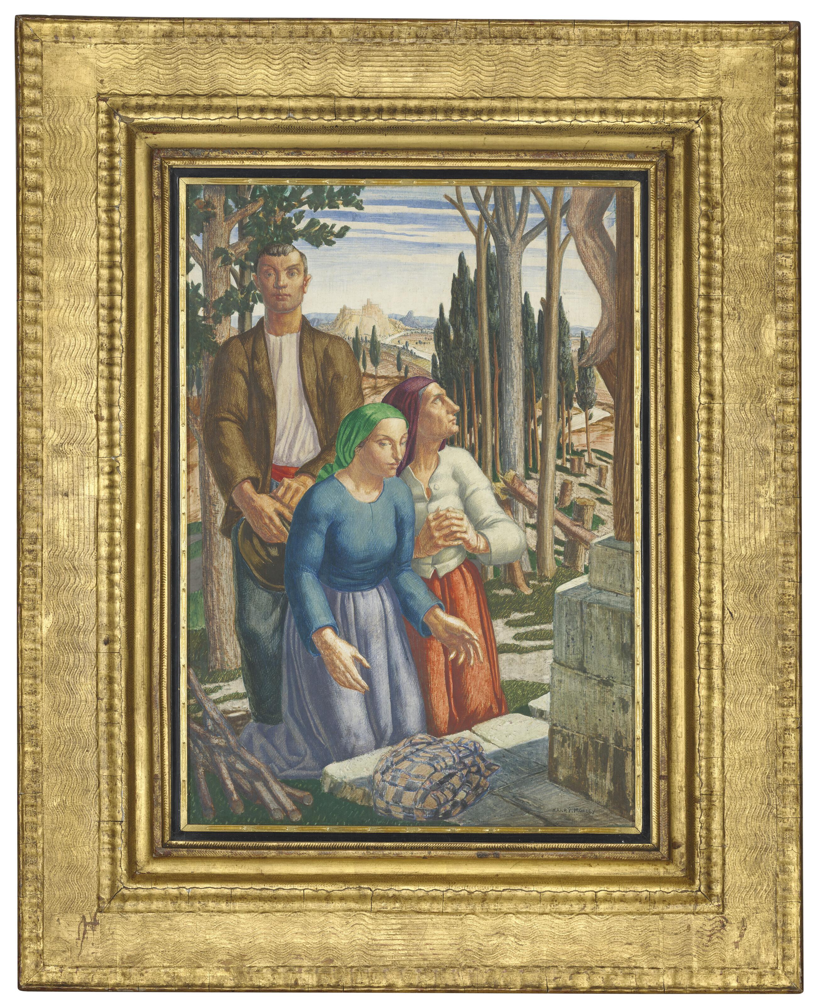 Harry Morley, A.R.A. - The Wayside Shrine