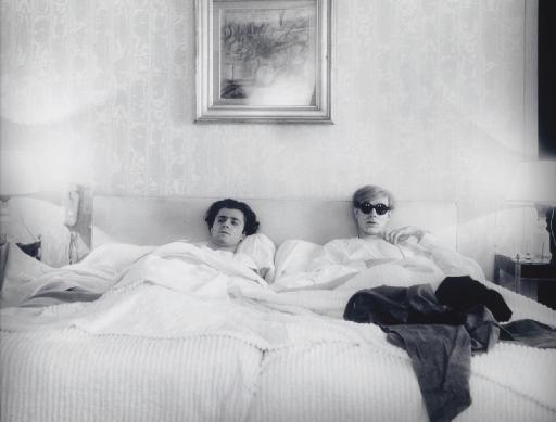 Harry Shunk - Andy Warhol and Gerard Malanga, 1965