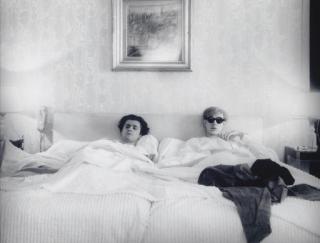 Harry Shunk - Andy Warhol and Gerard Malanga, 1965