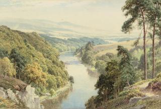 Harry Sutton Palmer - A river landscape
