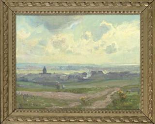 Harry van der Weyden - Sun behind the clouds, Etaples, France