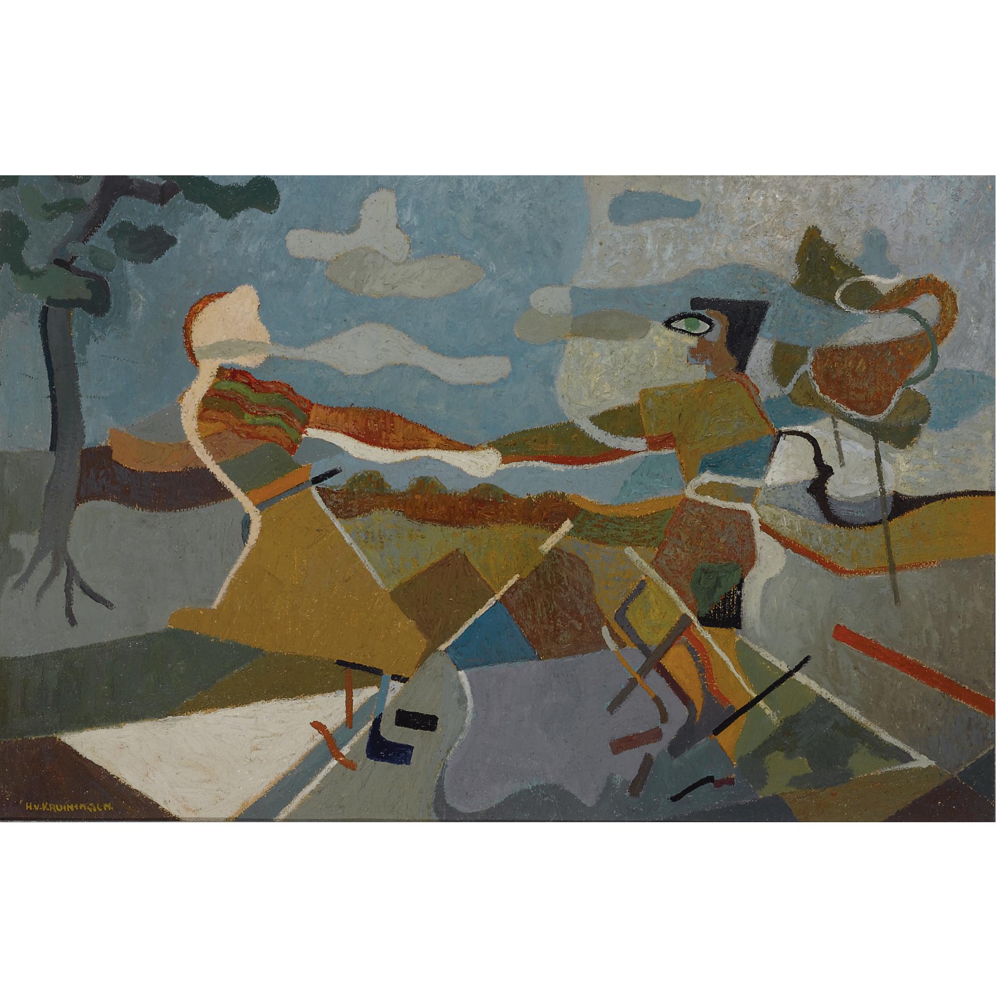 Harry van Kruiningen - Dutc Twee Dansende Figuren