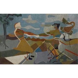 Harry van Kruiningen - Dutc Twee Dansende Figuren