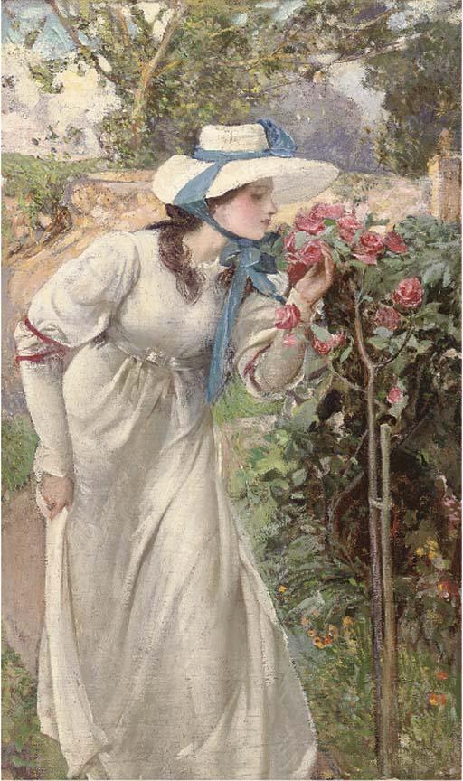 Harry Watson, R.W.S., R.O.I., R.W.A. - Roses