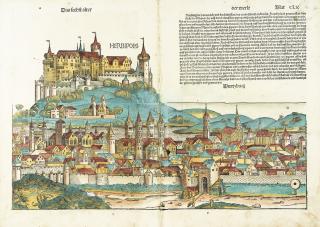 Hartmann Schedel - Aus Schedel’sche Weltchronik: Würzburg (Herbipolis)