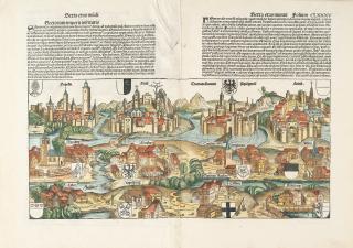 Hartmann Schedel - Aus Schedel’scher Weltchronik: „Ordnung der churfürsten des Reichs“