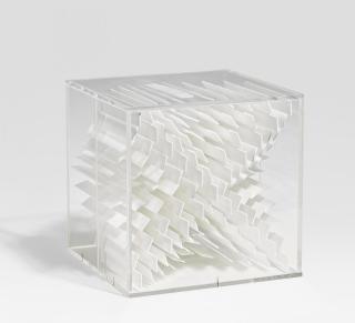 Hartmut Böhm - Raumstruktur 9 / Struktur im Kubus 9.