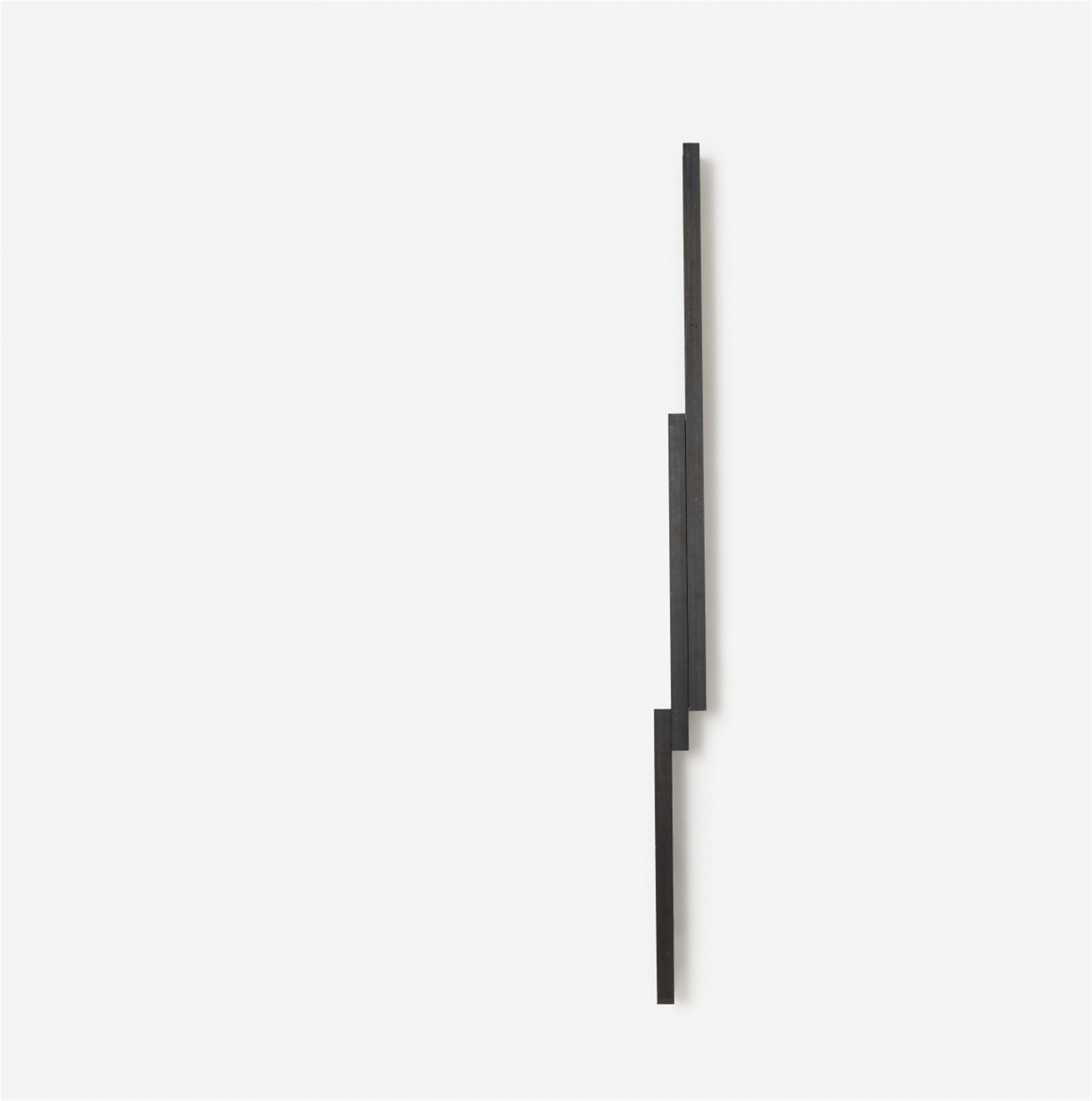 Hartmut Böhm - Wandarbeit aus den Maßen einer Progression gegen Unendlichkeit mit 30° - vertikale Parameter