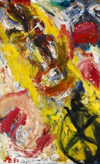 Hartwig Ebersbach - »Traum- Kaspar fährt vor nackten Weibern Einrad«