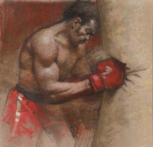 Harvey Dinnerstein - The Fight, Part I: The Dead are Dying of Thirst (George Foreman), 1975