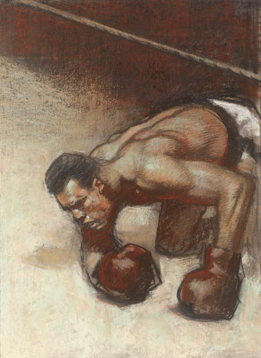 Harvey Dinnerstein - The Fight, Part I: The Dead are Dying of Thirst (Mohammed Ali), 1975