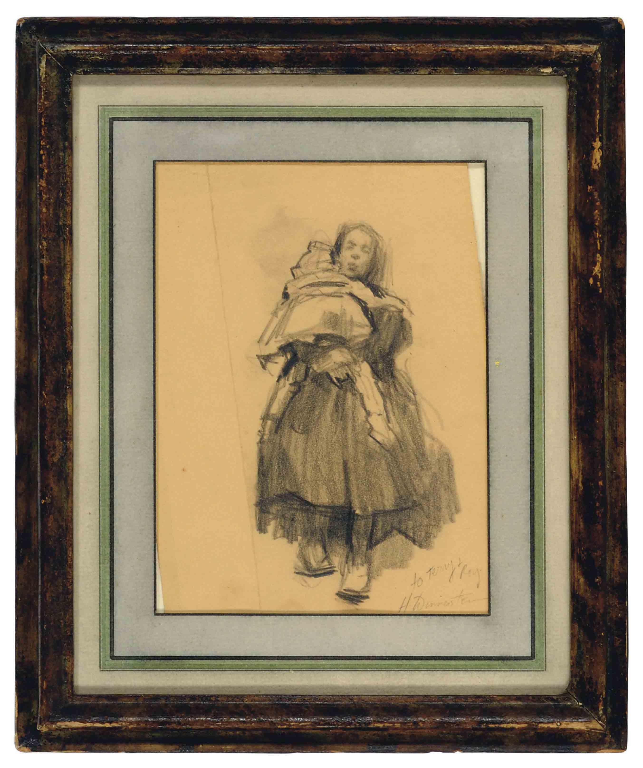 Harvey Dinnerstein - Woman Holding Her Child