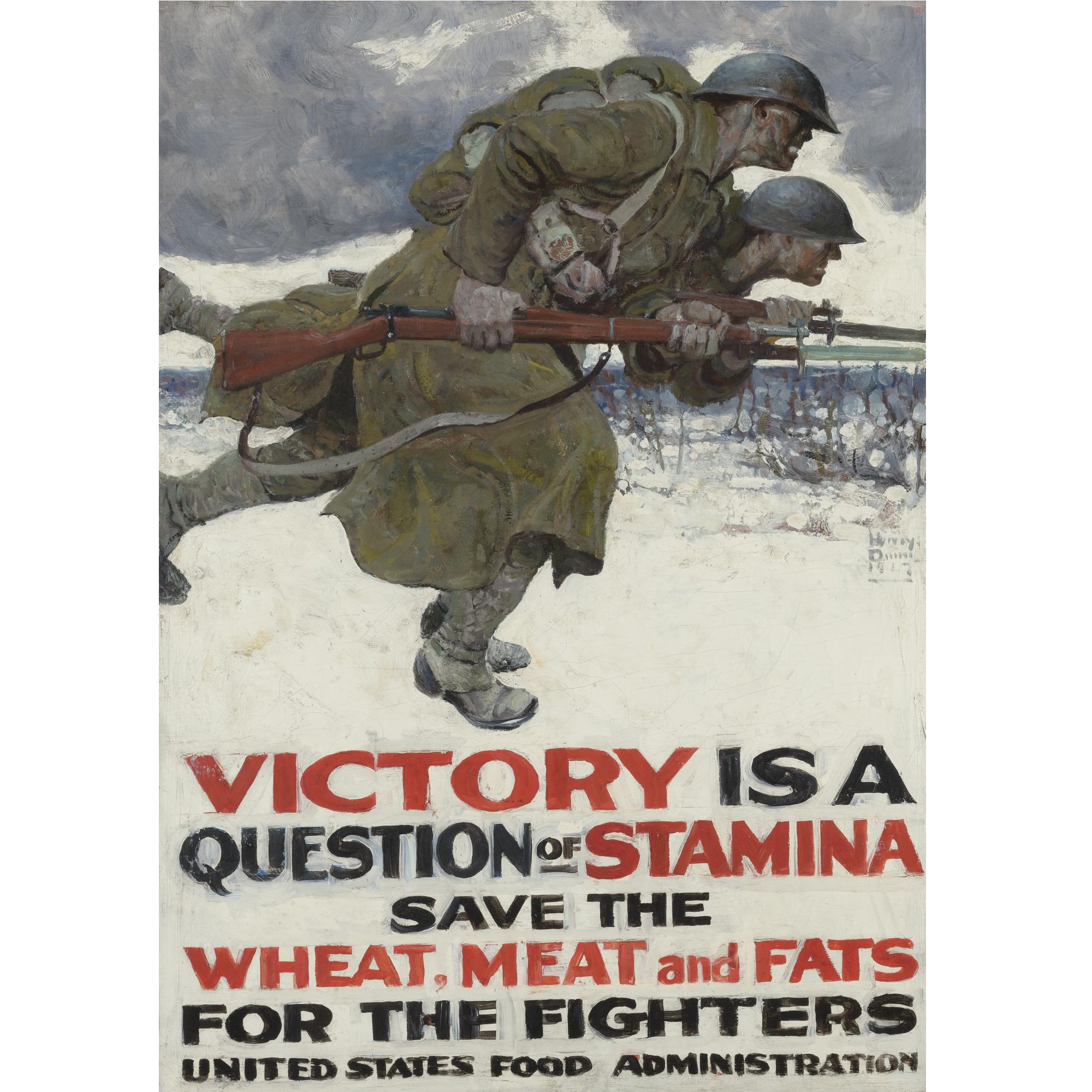 Harvey Dunn - Victory is a Question of Stamina