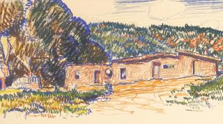 Harvey Thomas Dunn - Adobe House, Trinidad, Colorado