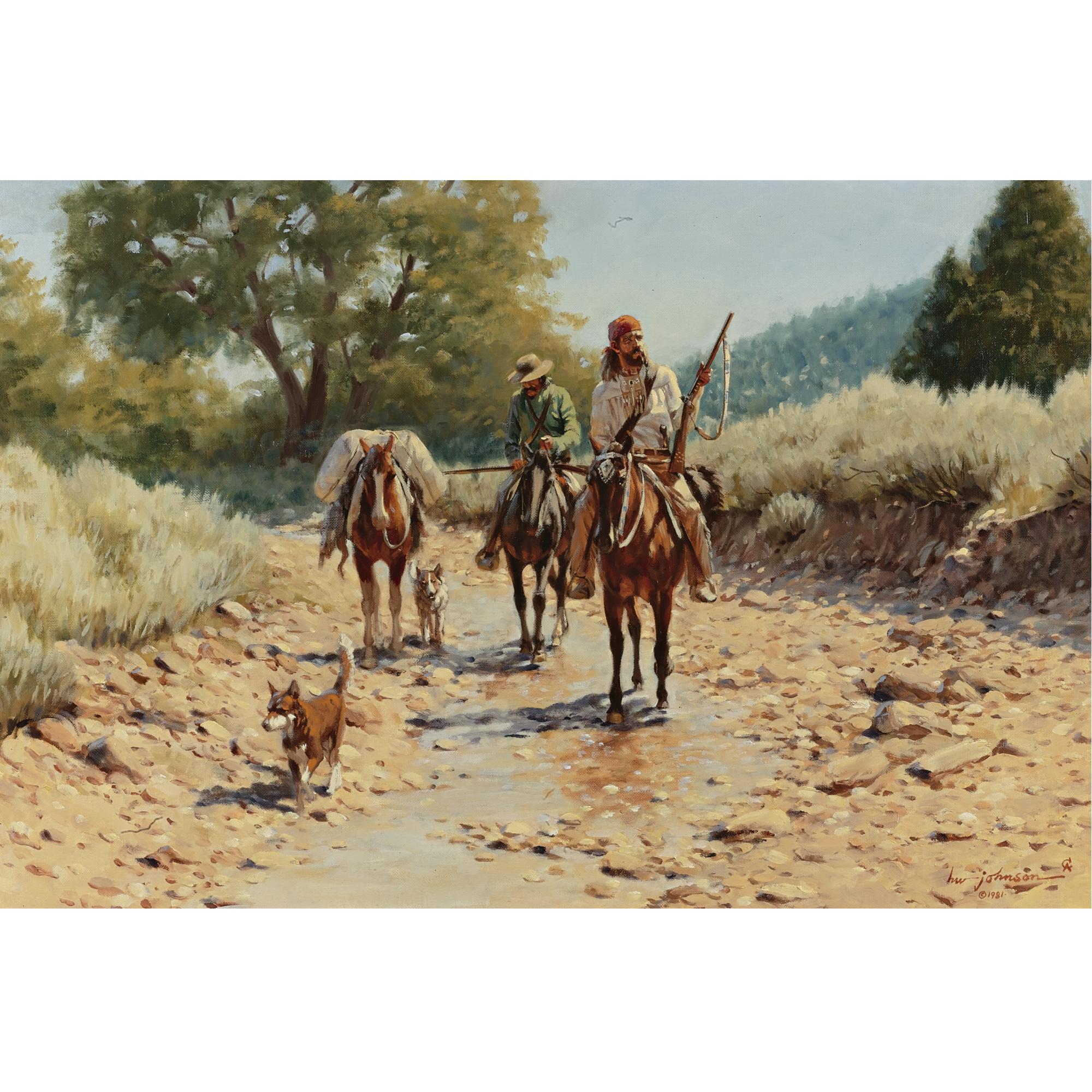 Harvey William Johnson - Hombres De Las Montanas