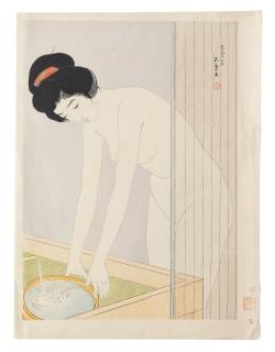 Hashiguchi Goyo - Showa era (1926-1989), circa 1950