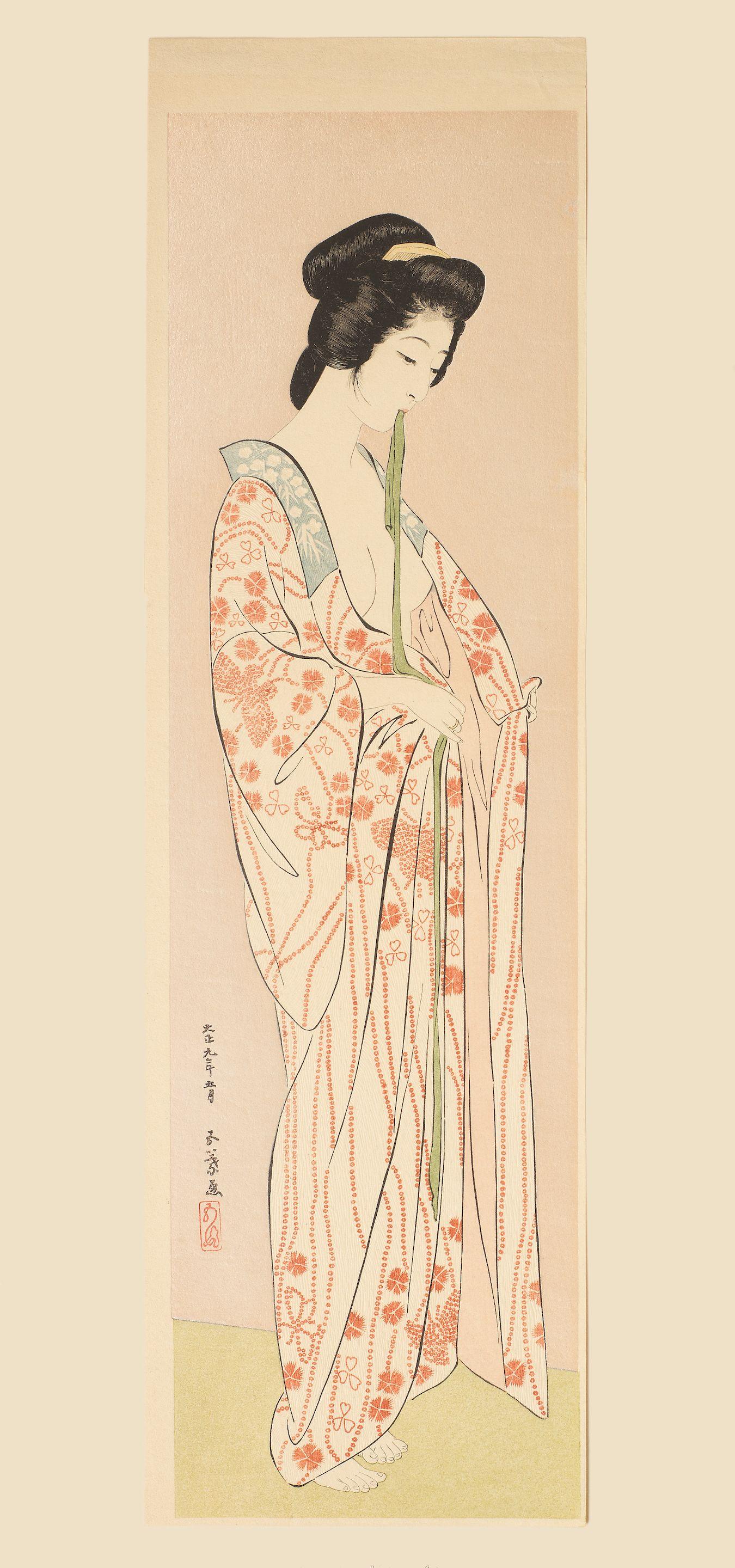 Hashiguchi Goyo - Taisho era (1912-1926), 1920