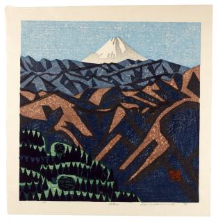 Hashimoto Okiie - Three woodblock prints