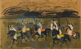 Hassan El Glaoui - Berber Horsemen