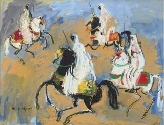 Hassan El Glaoui - Cavaliers Groupe (Fond Bleu)