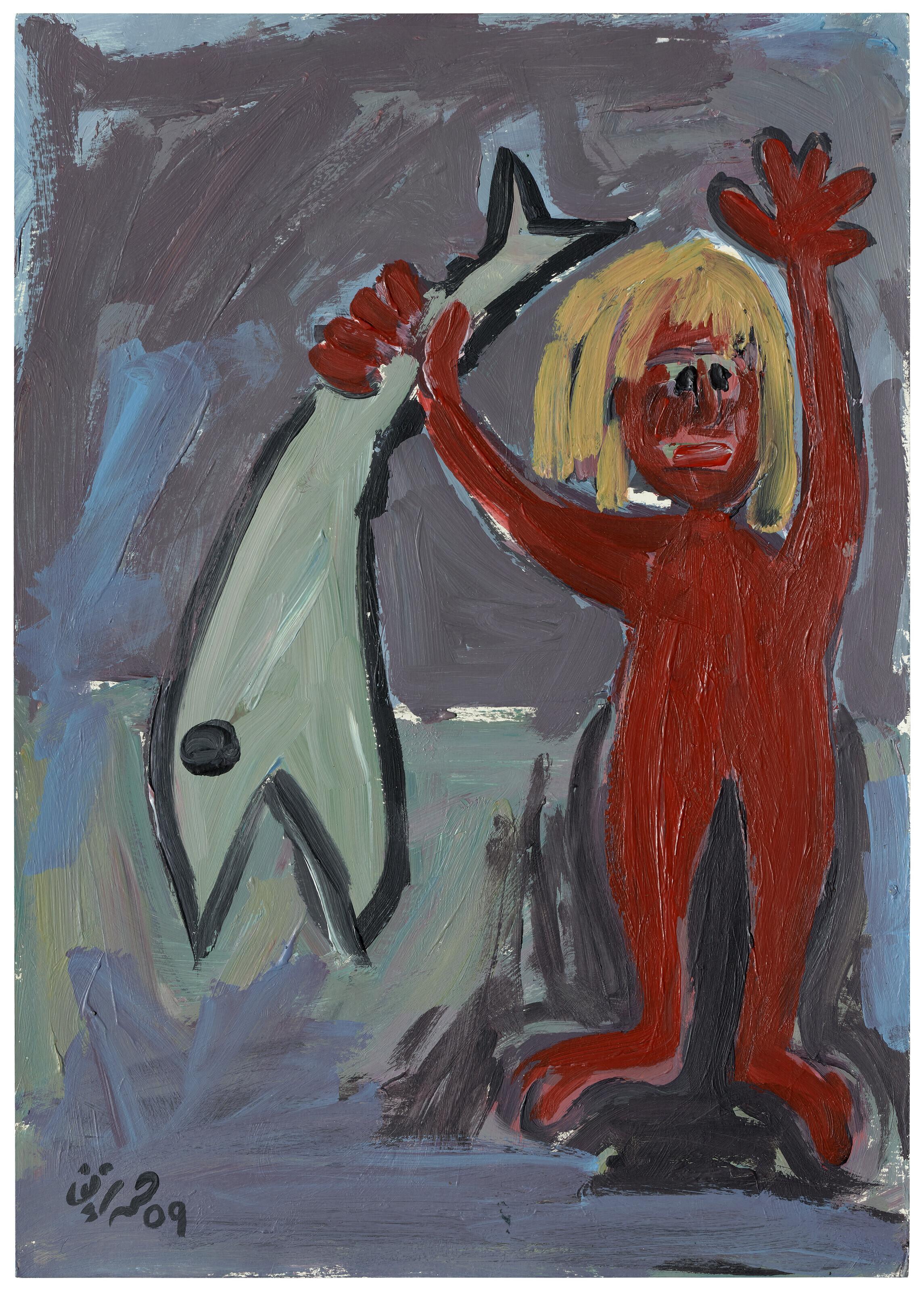 Hassan Sharif - Venus and Fish No. 2