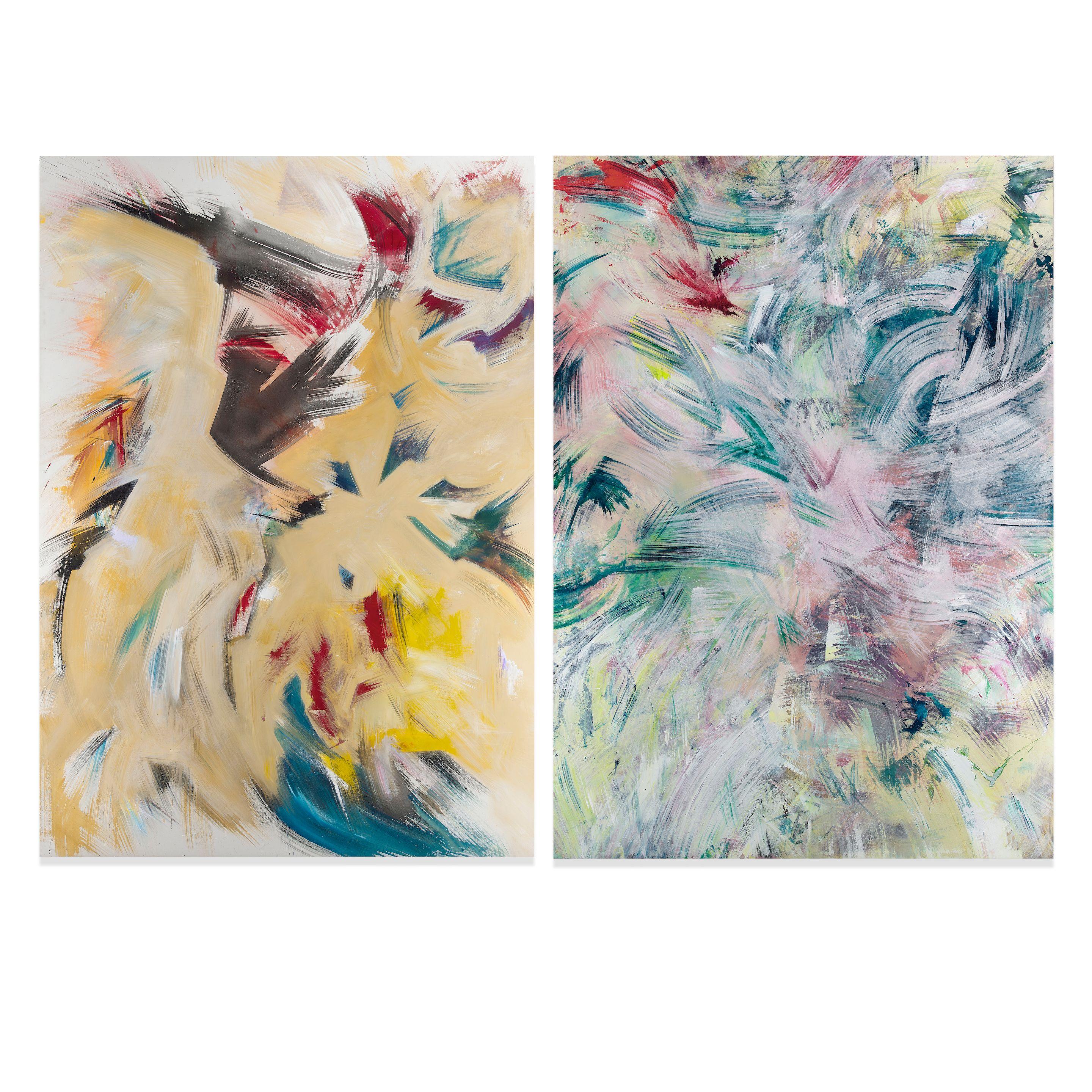 Hassel Smith - Group of two paintings, 1987-1992