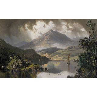 Haughton Forrest - British lake Scene