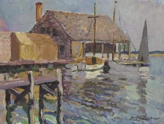 Hayley Lever - Boat House, Marblehead, Massachusetts