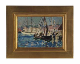 Hayley Lever - Fishing Boats, Gloucester, Mass