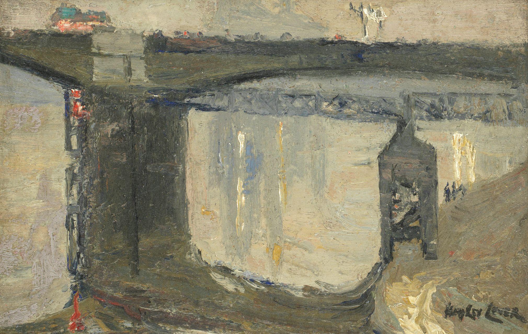 Hayley Lever - Twilight, Battersea Bridge