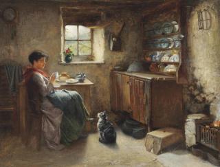 Haynes King, R.B.A. - Afternoon tea