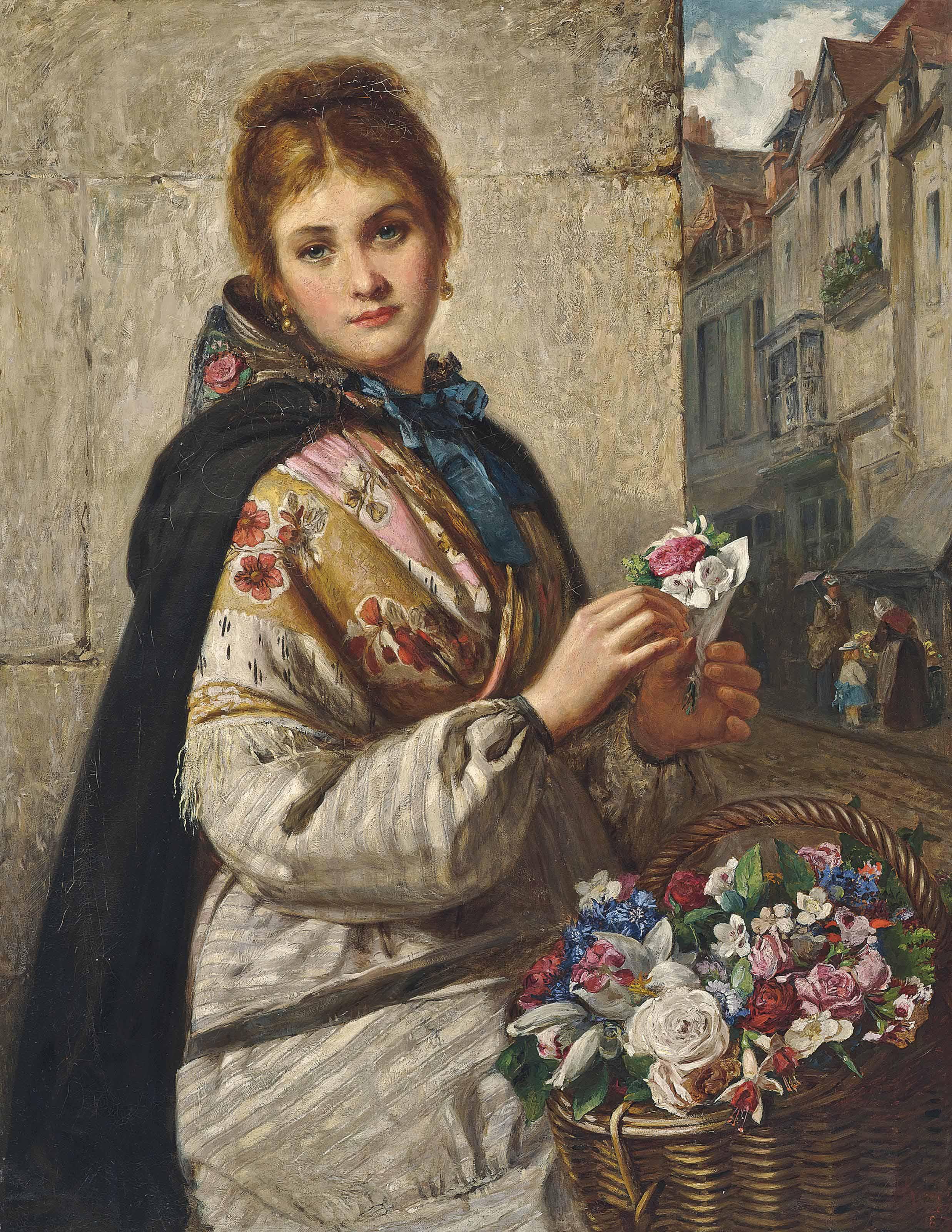 Haynes King - The Flower Seller