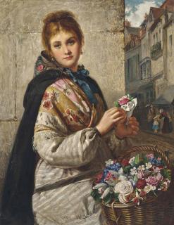 Haynes King - The Flower Seller