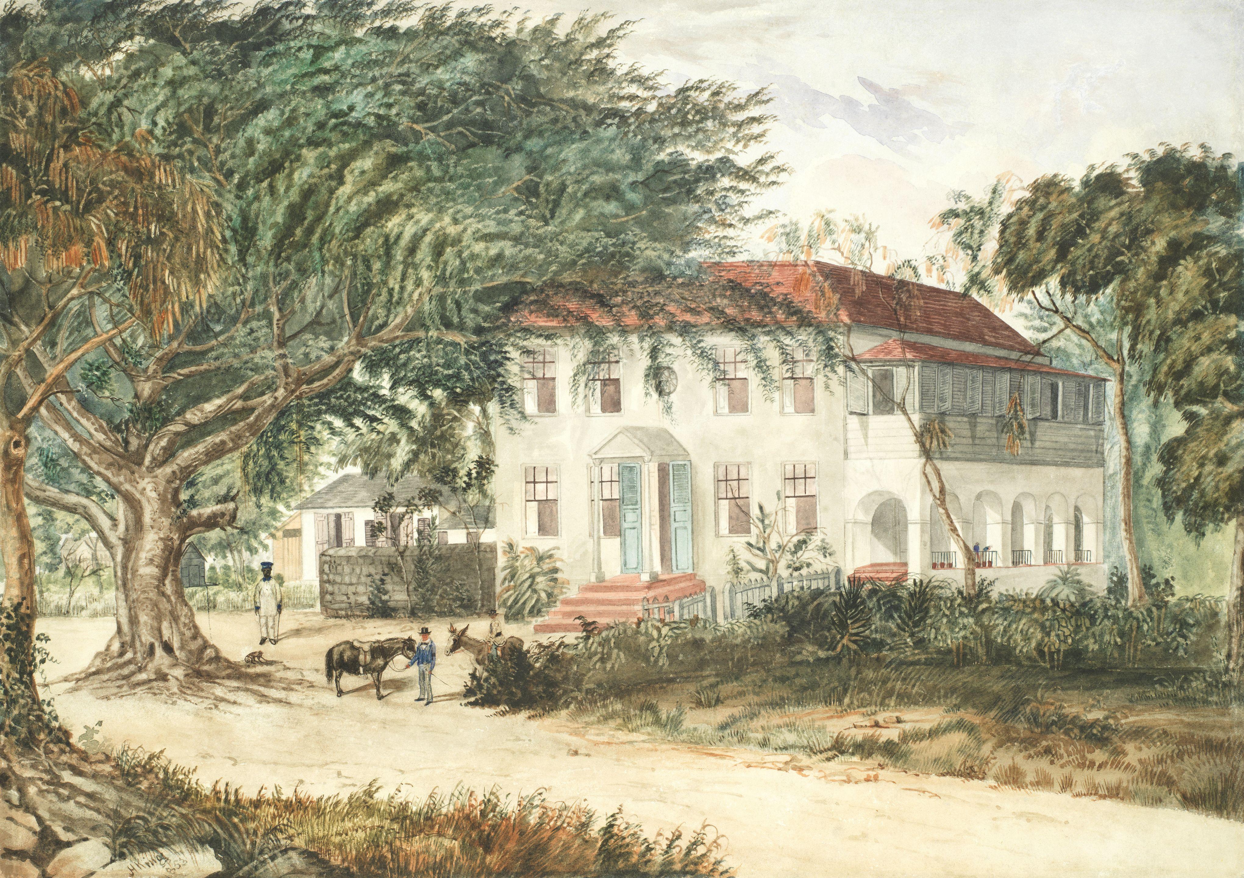 Haynes King - The Retreat, Barbados, The Official Quarters Of The Chief Of The General Staff