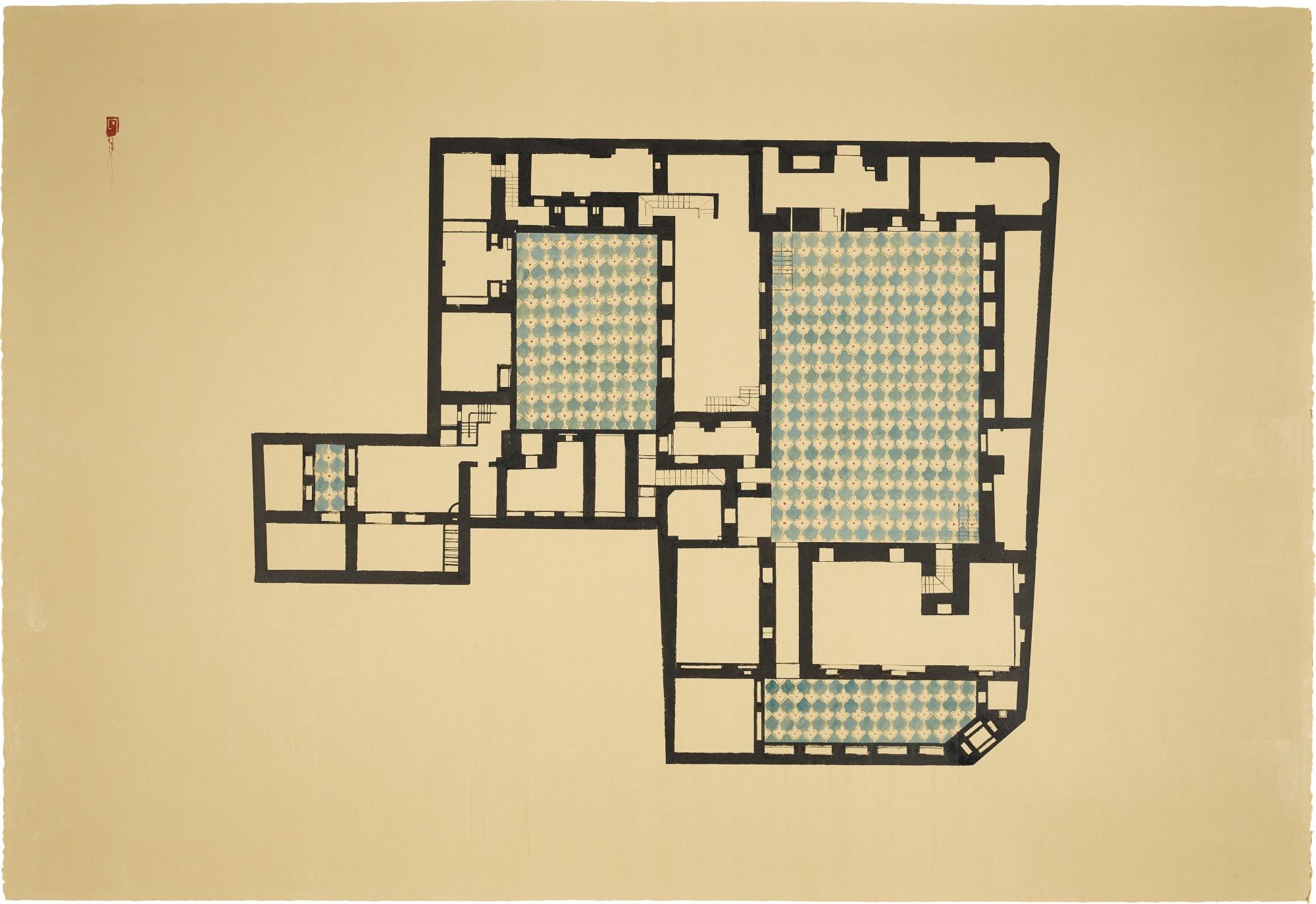 Hayv Kahraman - Hussein Pasha Drawing