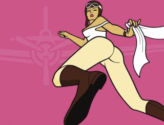 Hazel Dooney - Dangerous Career Babe: The Aviatrix