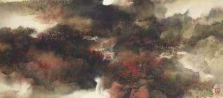 He Baili - Autumn Mountains In The Mist