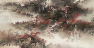 He Baili - Majestic Autumn Forest