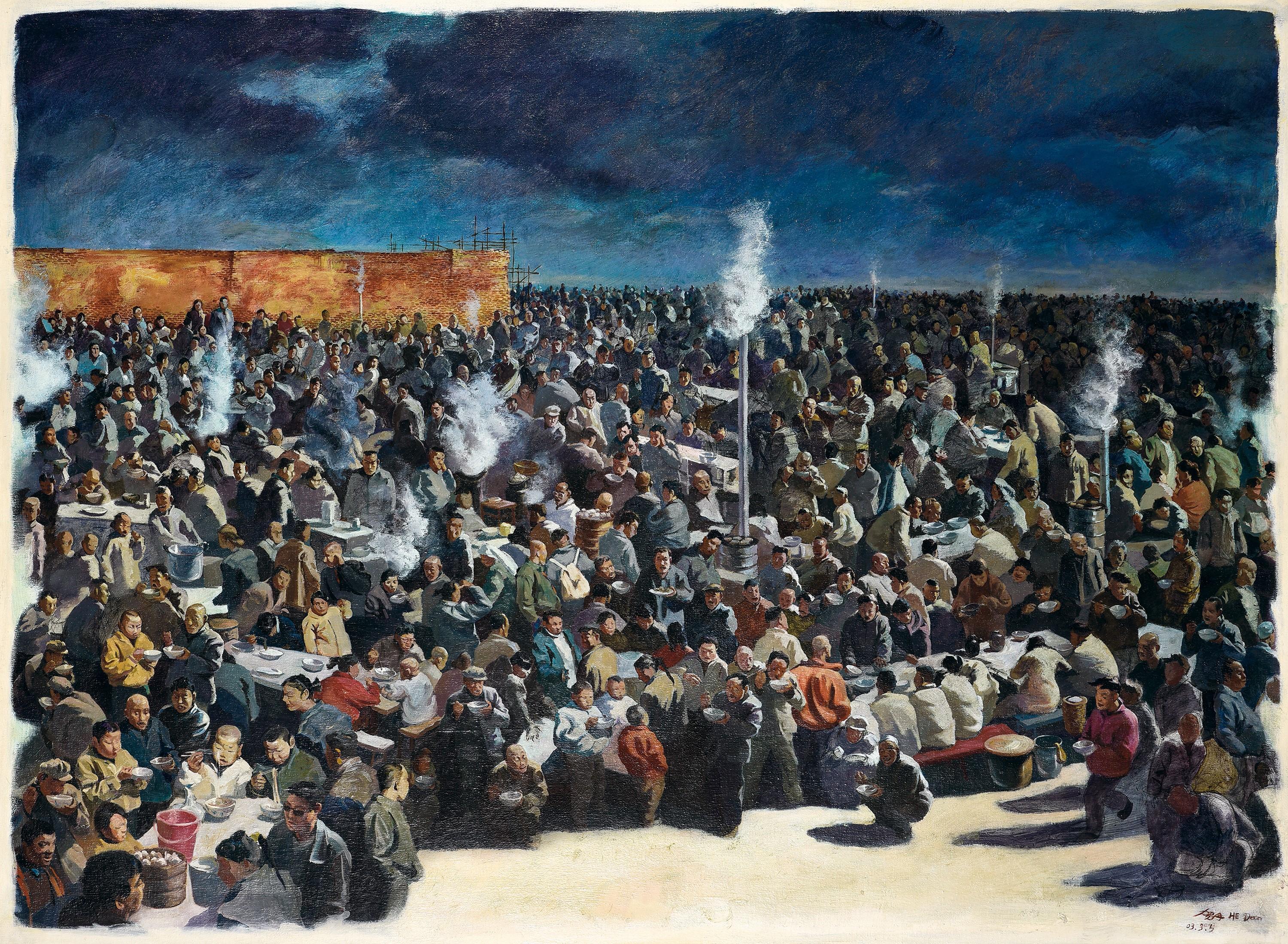 He Dan - Memory Of People(Painted In 2003)