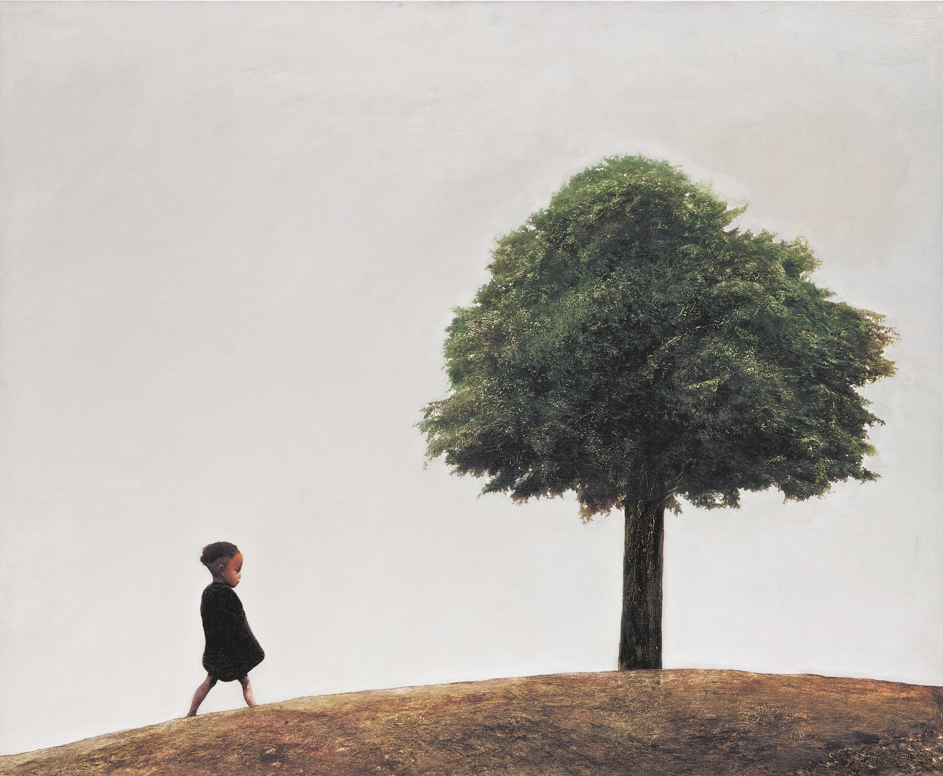 He Duoling - Walking Towards Trees