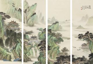 He Haixia - Lishan Pavilion