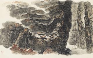 He Huaishuo - Cliff Village