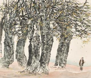 He Huaishuo - Falling Leaves