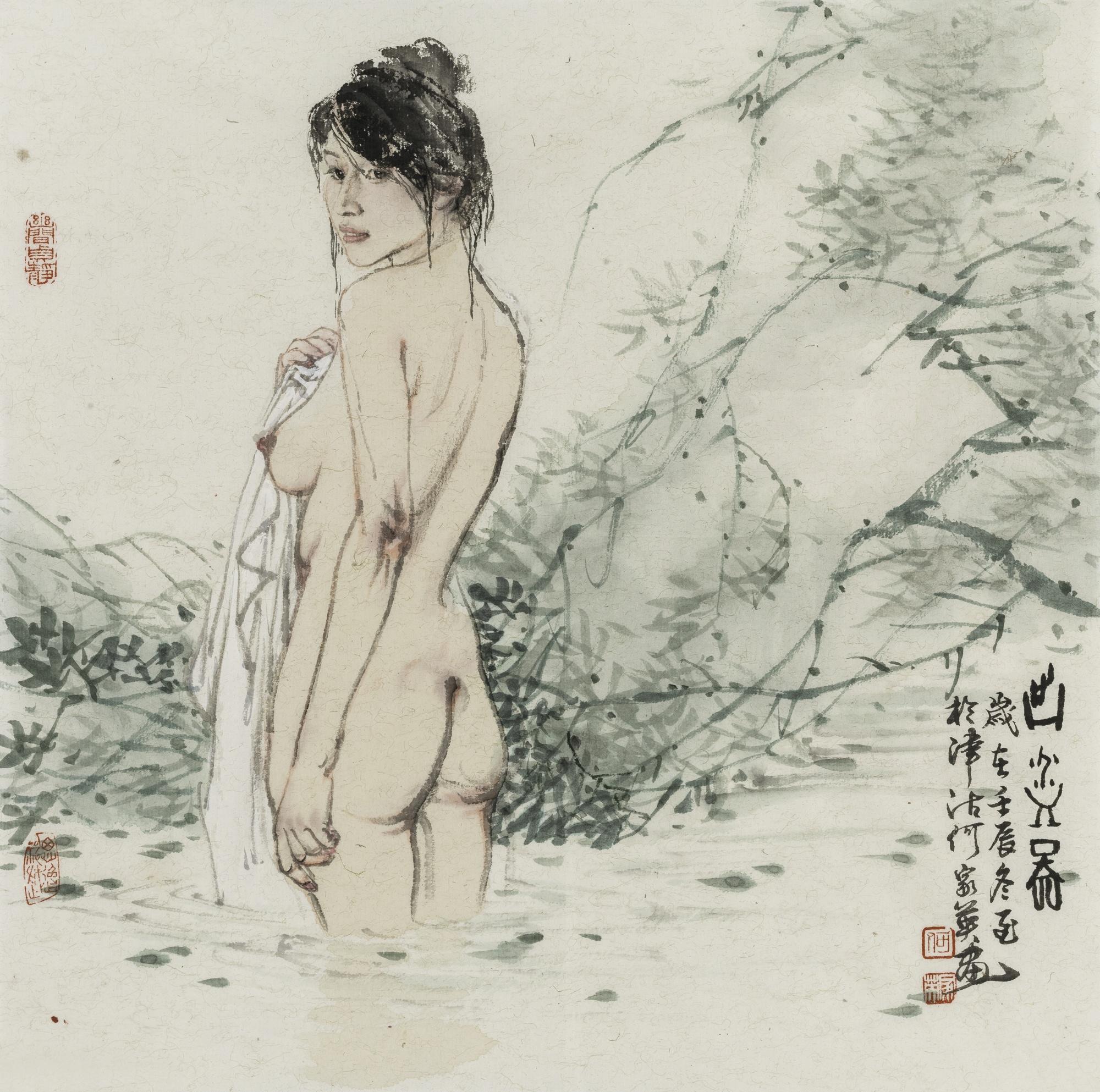 He Jiaying - After The Bath