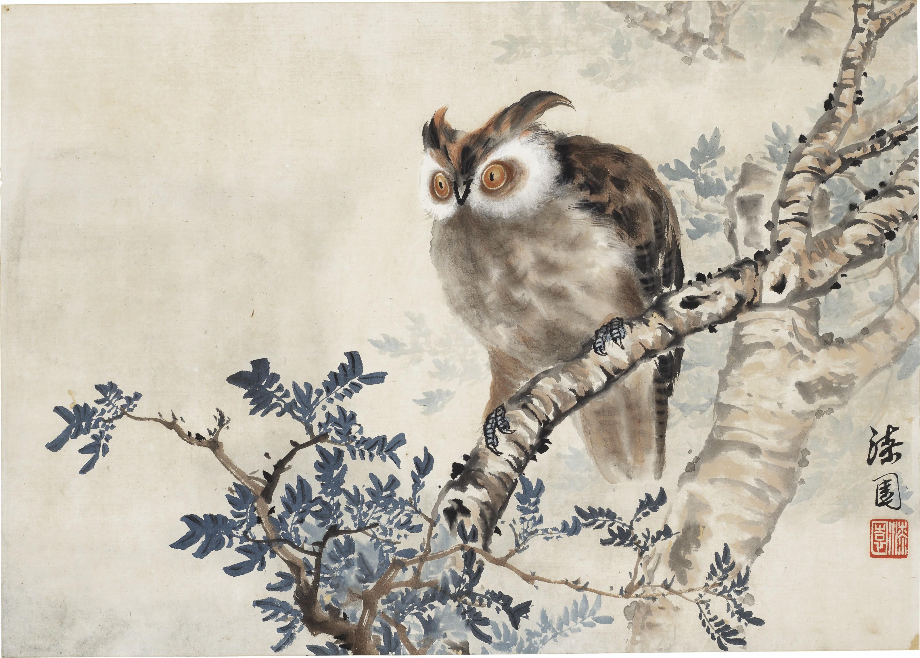 He Qiyuan - Owl