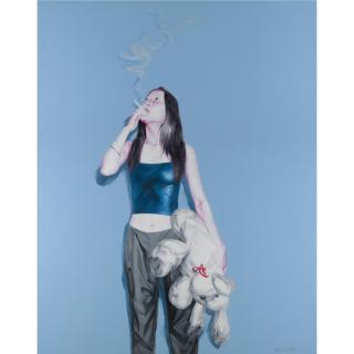 He Sen - Girl Toy Smoking