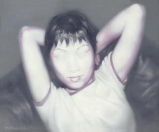 He Sen - The Girl Holding The Head