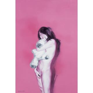 He Sen - Untitled (Girl And Toy Number 4) 
